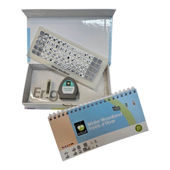 Cricut Provo Craft Shapes Cartridge Winter Wonderland Link Status Unknown - Picture 2 of 11